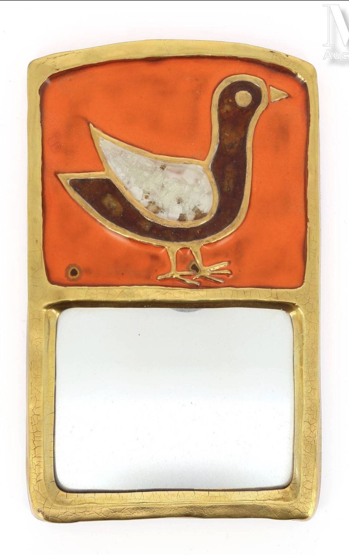 Mithé espelt ceramic stele model mirror