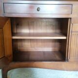 Solid wood bookcase