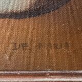 Oil on canvas signed Violette de Mazia