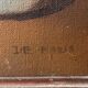 Oil on canvas signed Violette de Mazia