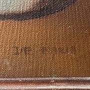 Oil on canvas signed Violette de Mazia