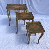 Florentine pull-out tables, 50s/60s
