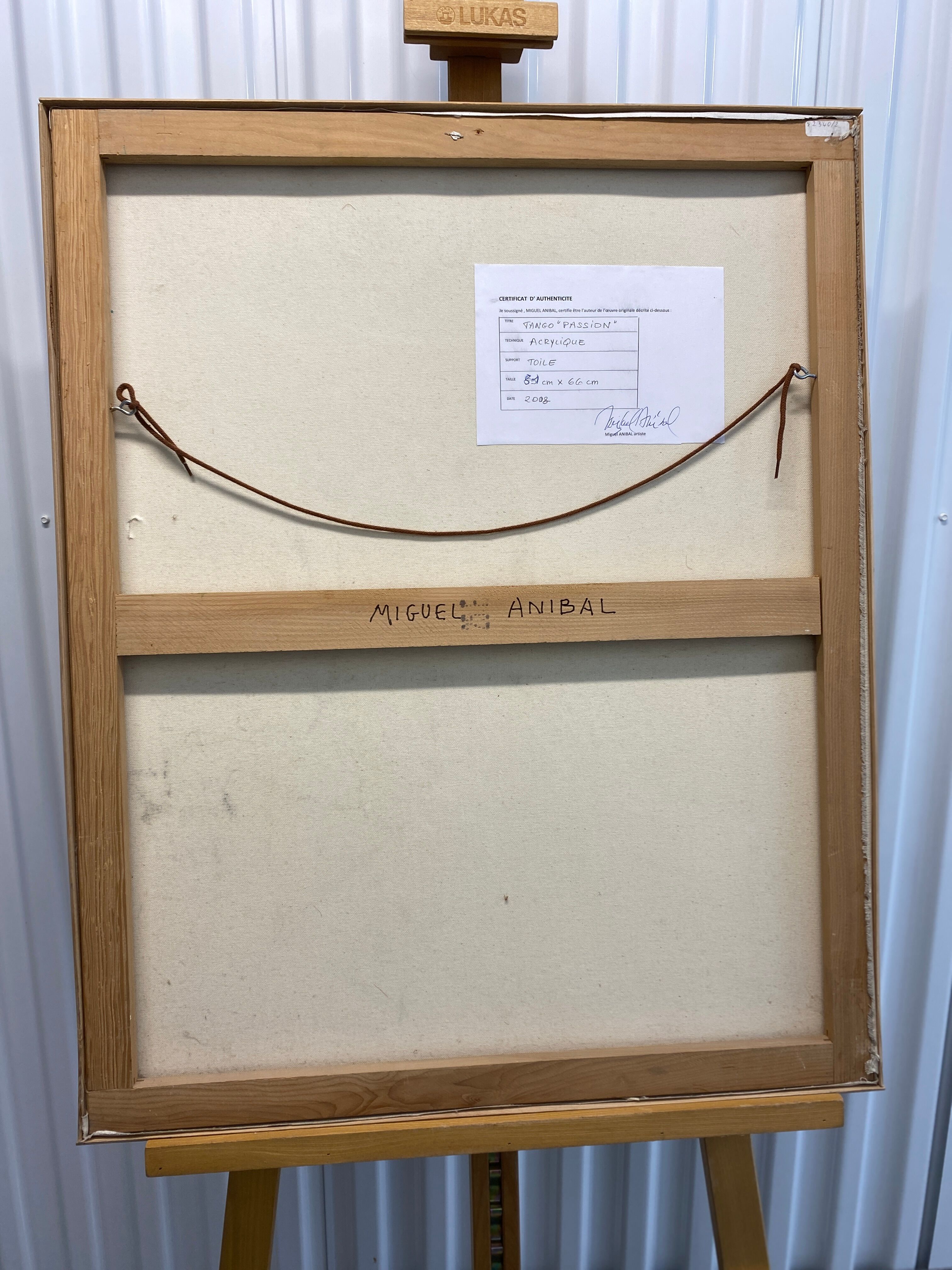 Portrait of Tango dancers