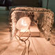 Glass Doria style wall light, The Netherlands 1960's