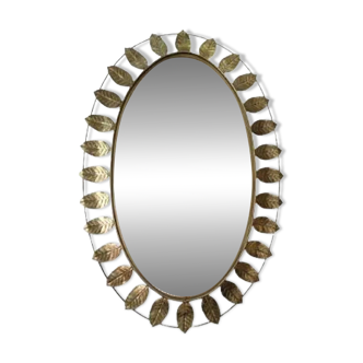 Gold metal mirror, 1970