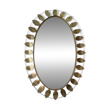 Gold metal mirror, 1970
