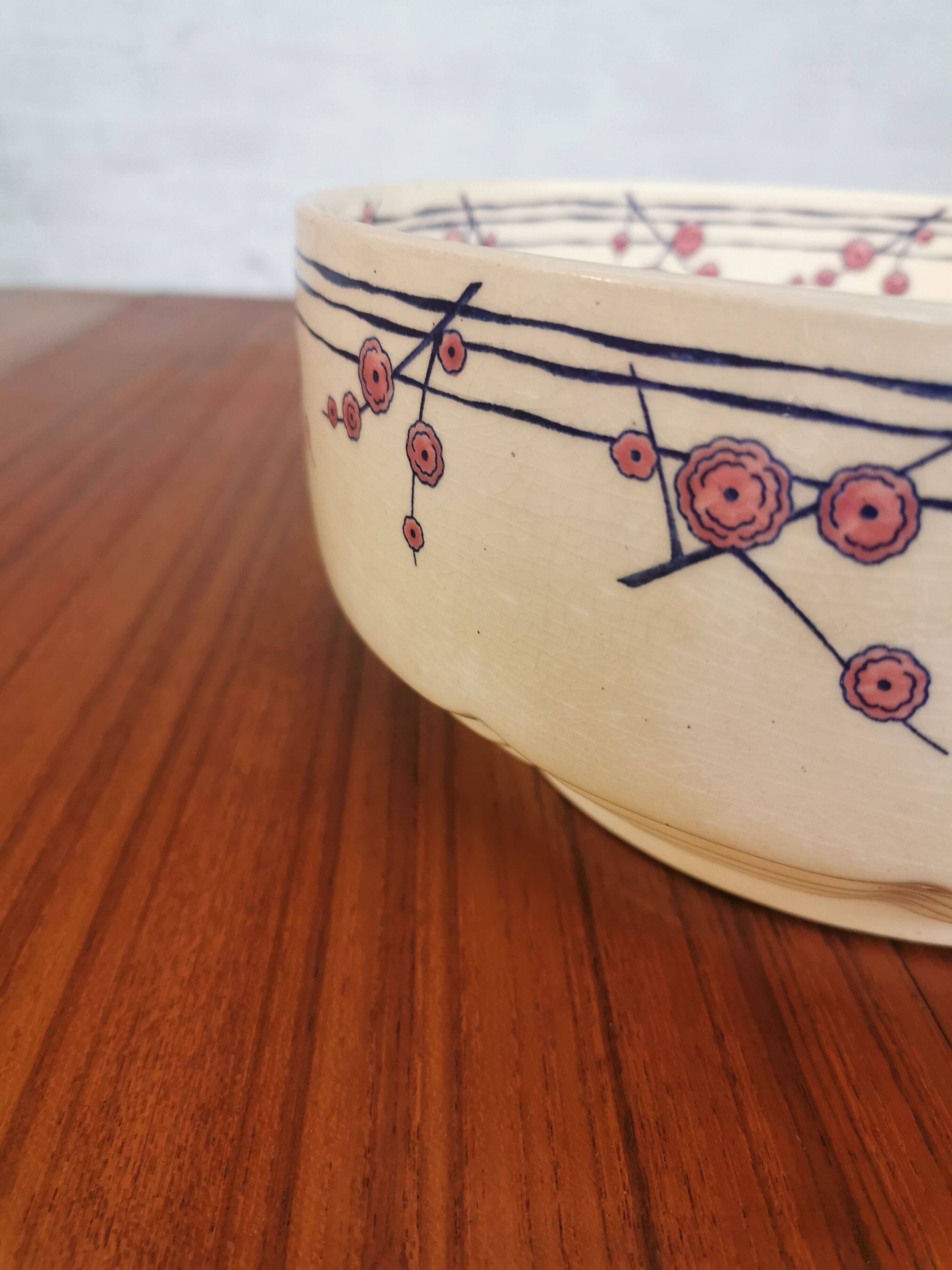 Vintage salad bowl in HBCM earthenware