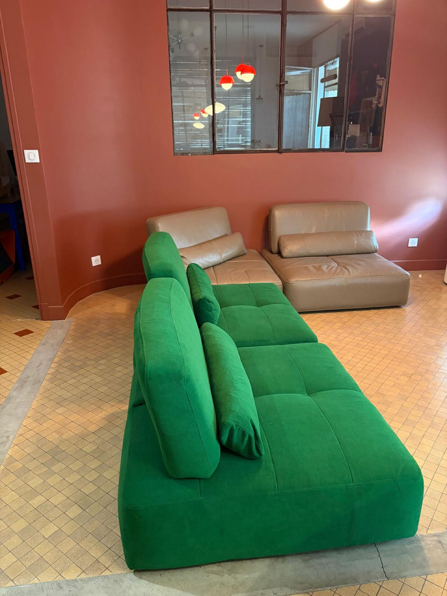 Roche Bobois armchair set model Scénario