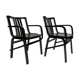 Fauteuils en bois plié noir par Ton