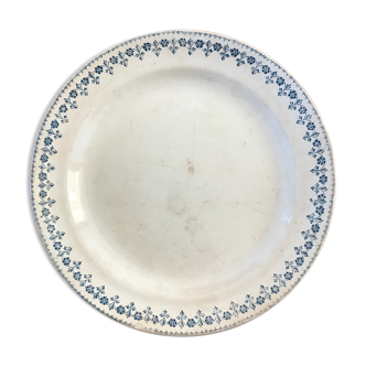 Ancient dish Terre de Fer