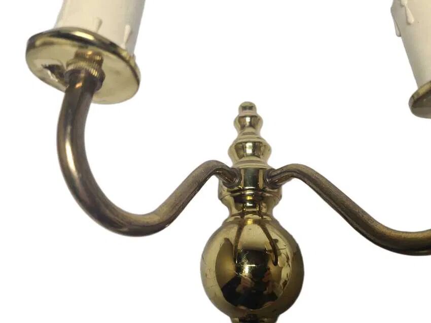 BVS wall lamp with two arms in art deco style