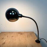 Lampe de table italienne en col de cygne vintage chromée, années 1960