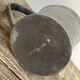 Pair of brutalist pewter cups signed