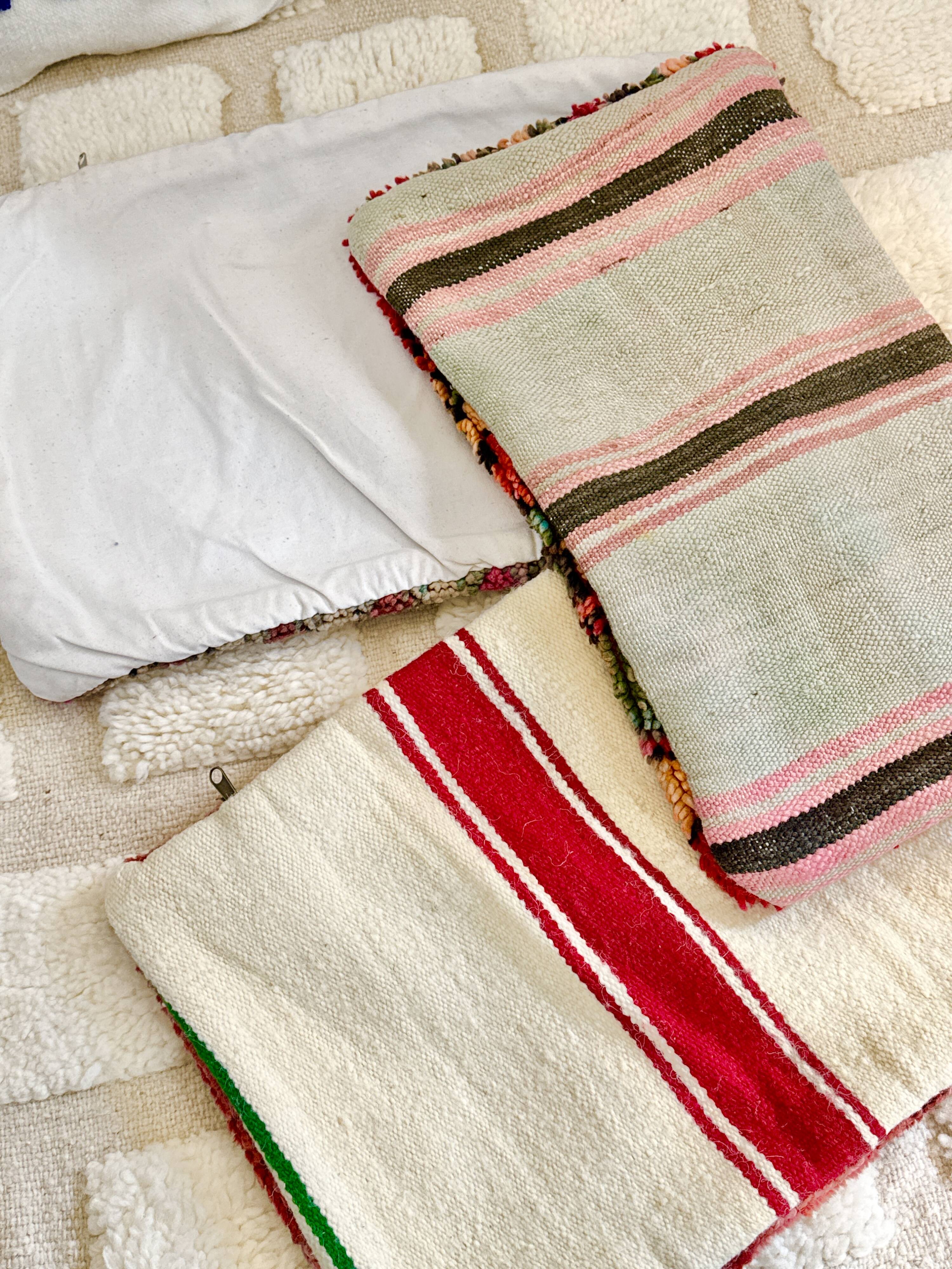 Vintage berber cushion