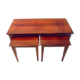 Danish rosewood nesting tables from the 60s edited by Kvalitet Funktion Form