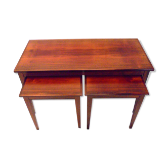 Danish rosewood nesting tables from the 60s edited by Kvalitet Funktion Form