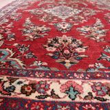 Handmade vintage Persian Malayer rug 127cm x 193cm, 1950s