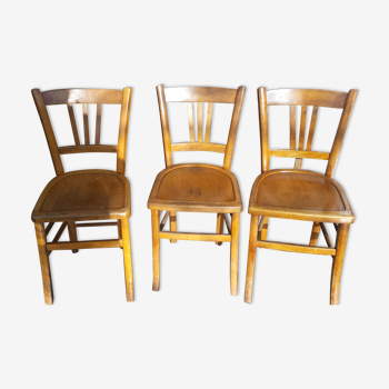 Bistro chairs luterma color golden oak