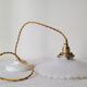 Pendant in serrated opaline