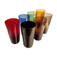 Full service colored glasses 60s