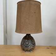 Lampe en céramique par Jean-claude Courjault, La Cerisaie, vers 1970.