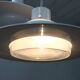 Space Age VeLuce Murano hanging disc lamp 1960s, set of 4