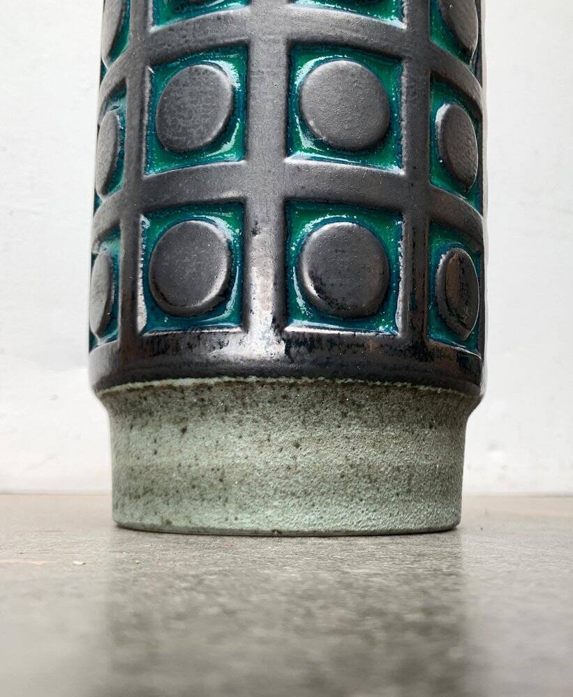 Mid-Century West German Pottery WGP Floor Vase from Scheurich, 1960s