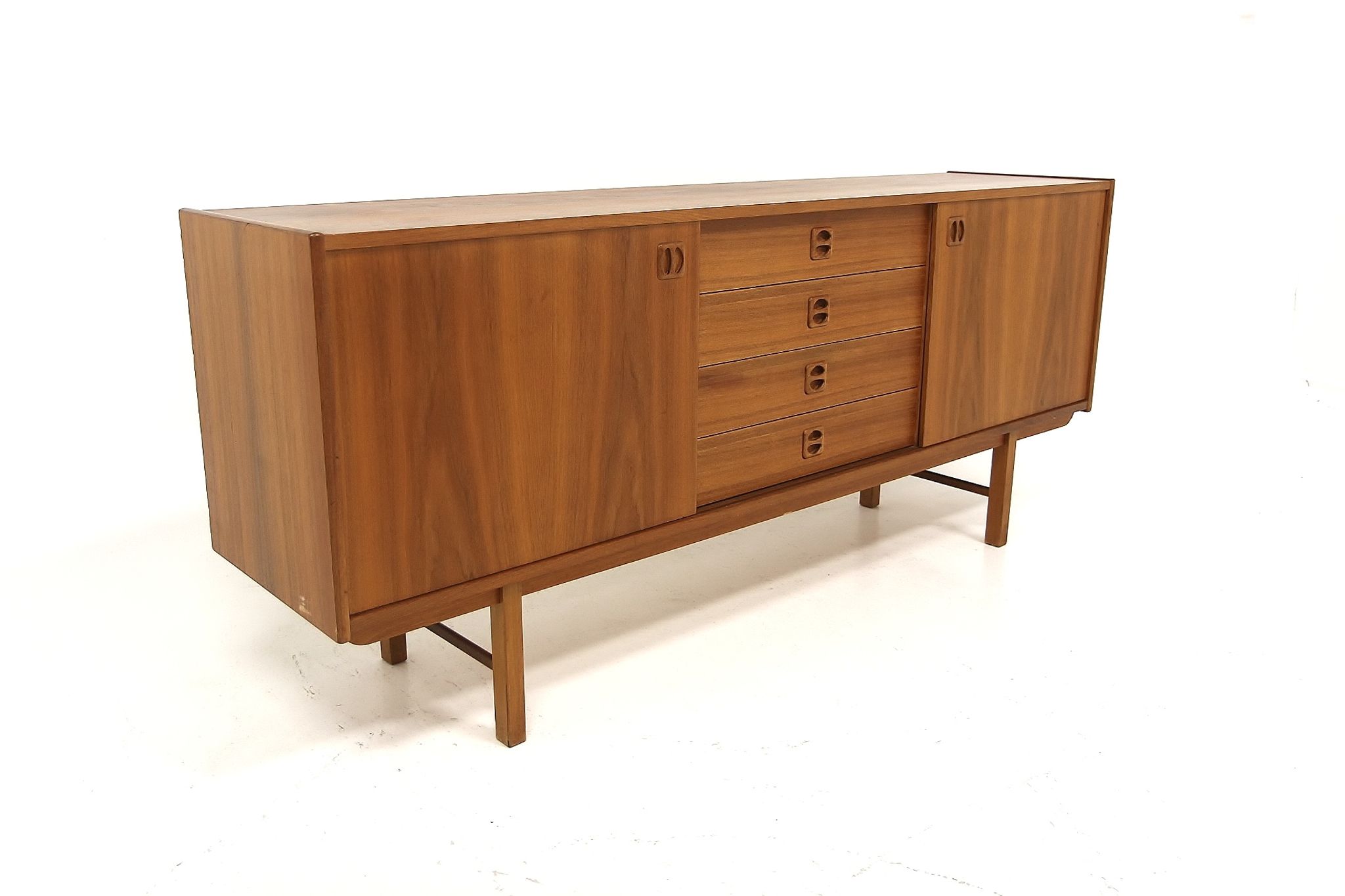 Scandinavian teak sideboard "Korsör", Möbel-Ikea, Sweden, 1960.