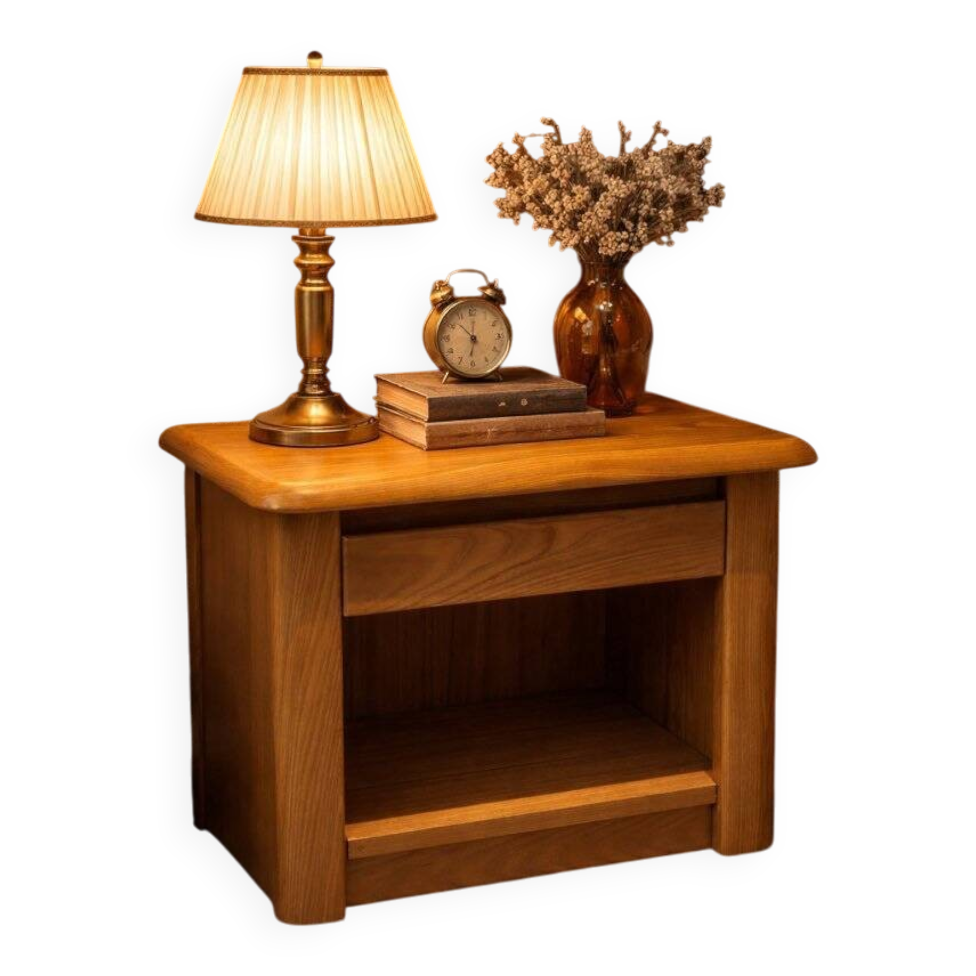 Vintage bedside table