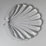 Set 3 glass shells trinket bowl