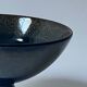 Footed ceramic glazed catchall, French design circa 1970.