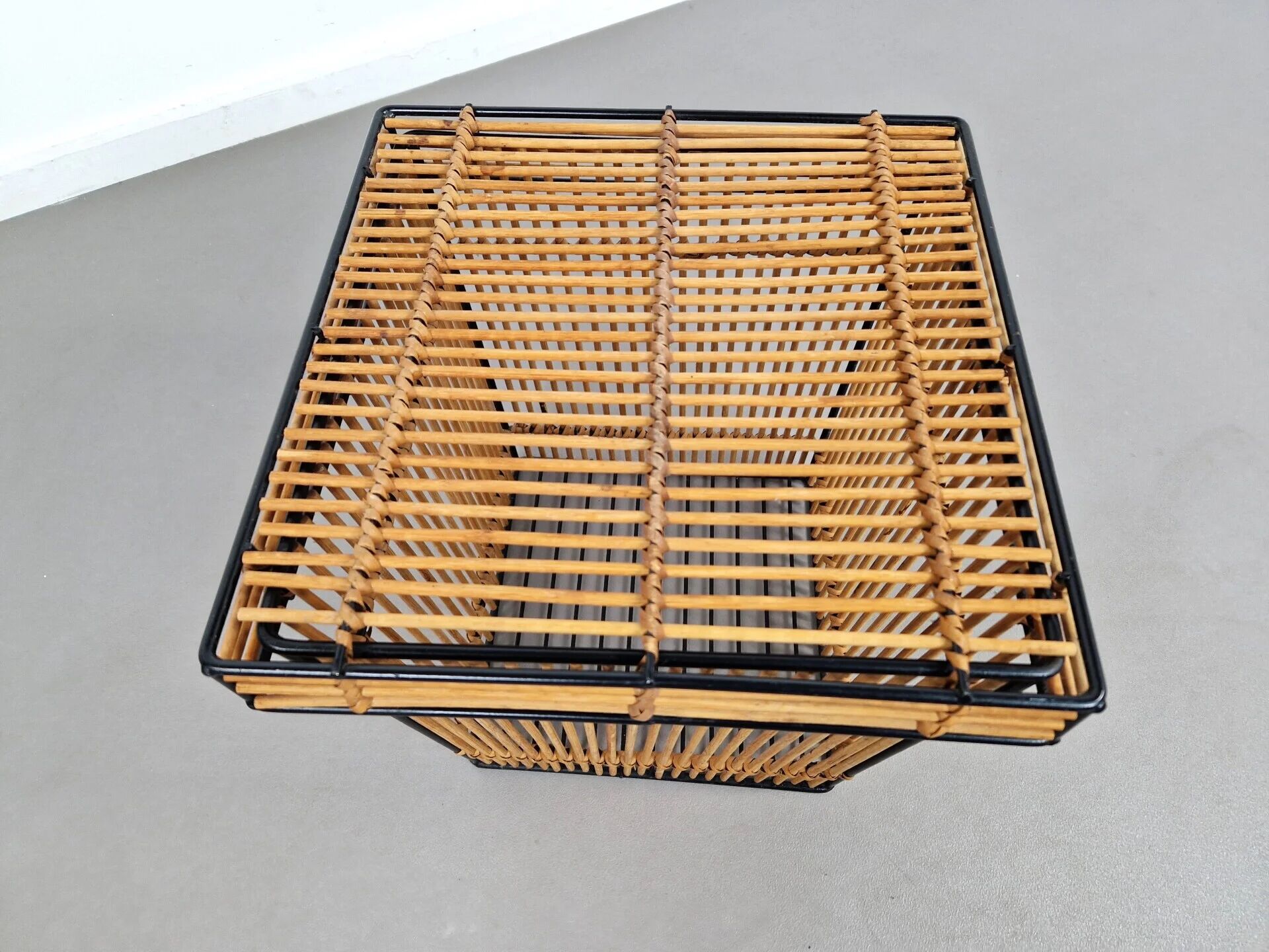 Rohé Noordwolde laundry or towel basket, 1960s