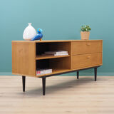 Sideboard in ash, Danish design, 70's, production: Denmark