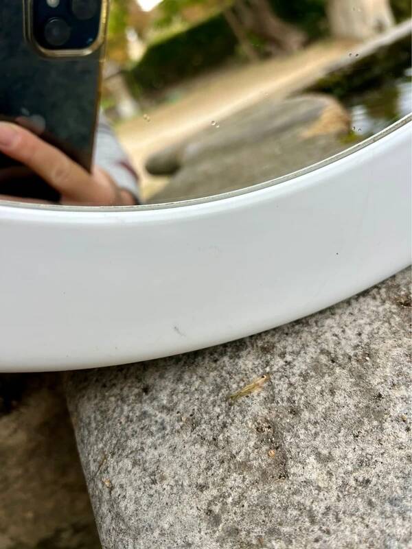 Syla round mirror