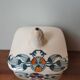 Set of 2 pot box spices tea vintage ceramic Longchamp model Mérida art nouveau