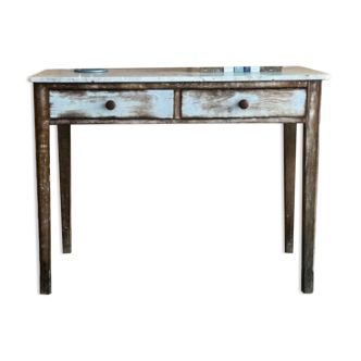 Table and its marble top