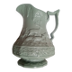 HUGHES & co - Jug Pitcher ANIMALS of the FOREST DEER Glazed Stoneware England