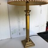Solid brass lamp