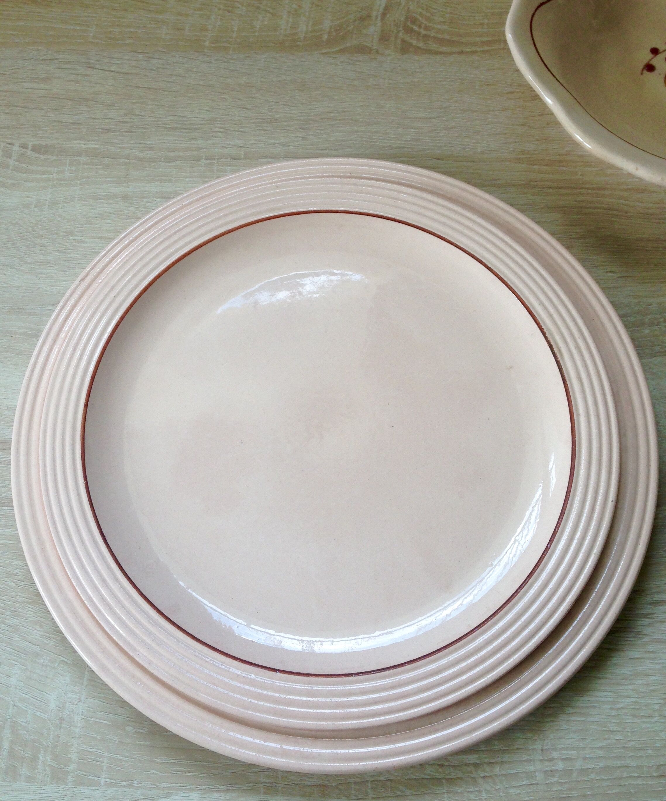 Old Longwy plates