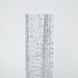 Crystal vase, Italian design, 1960s, manufactured in Italy
