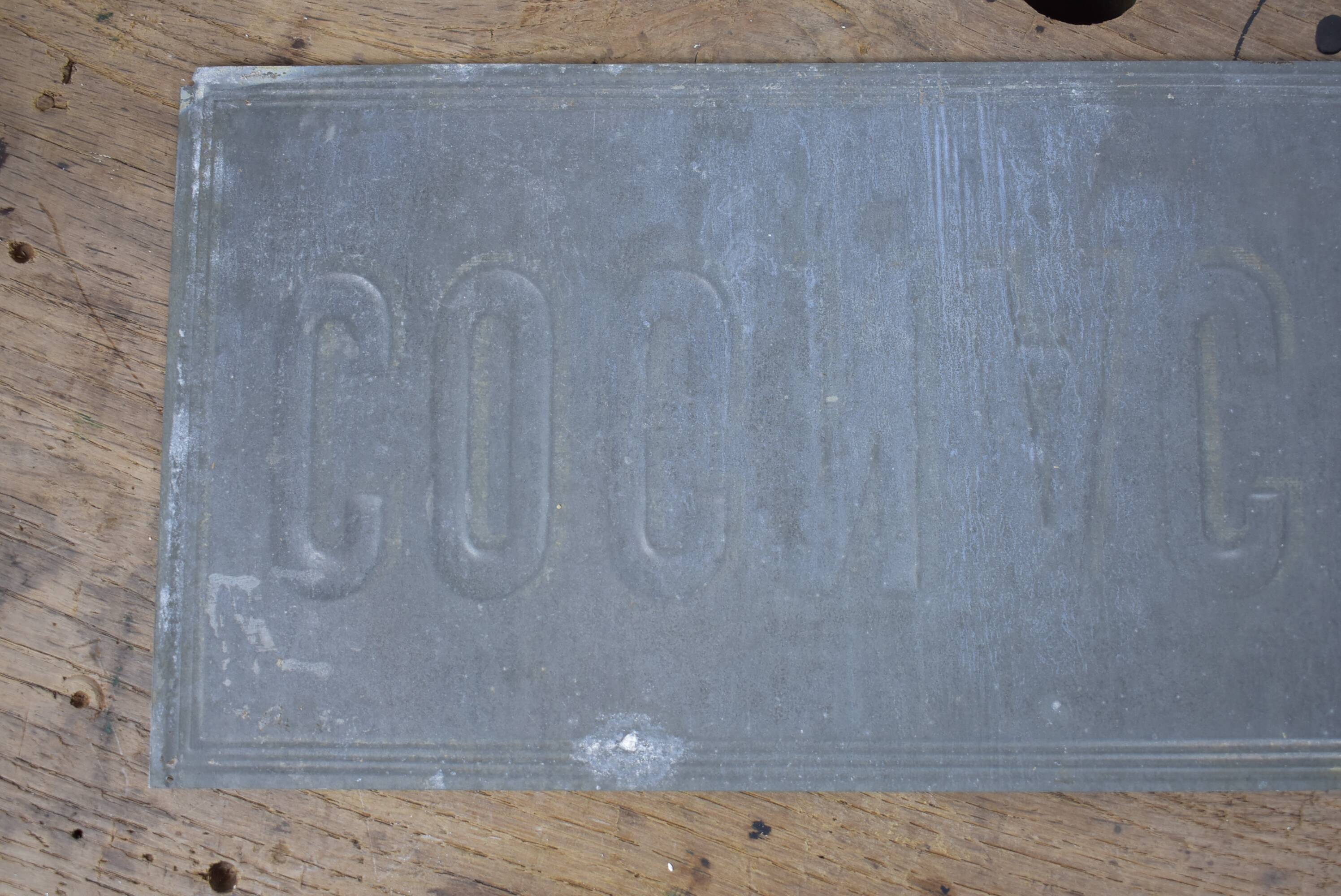 Robin Cognac advertising plate
