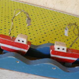 Small wooden boats
