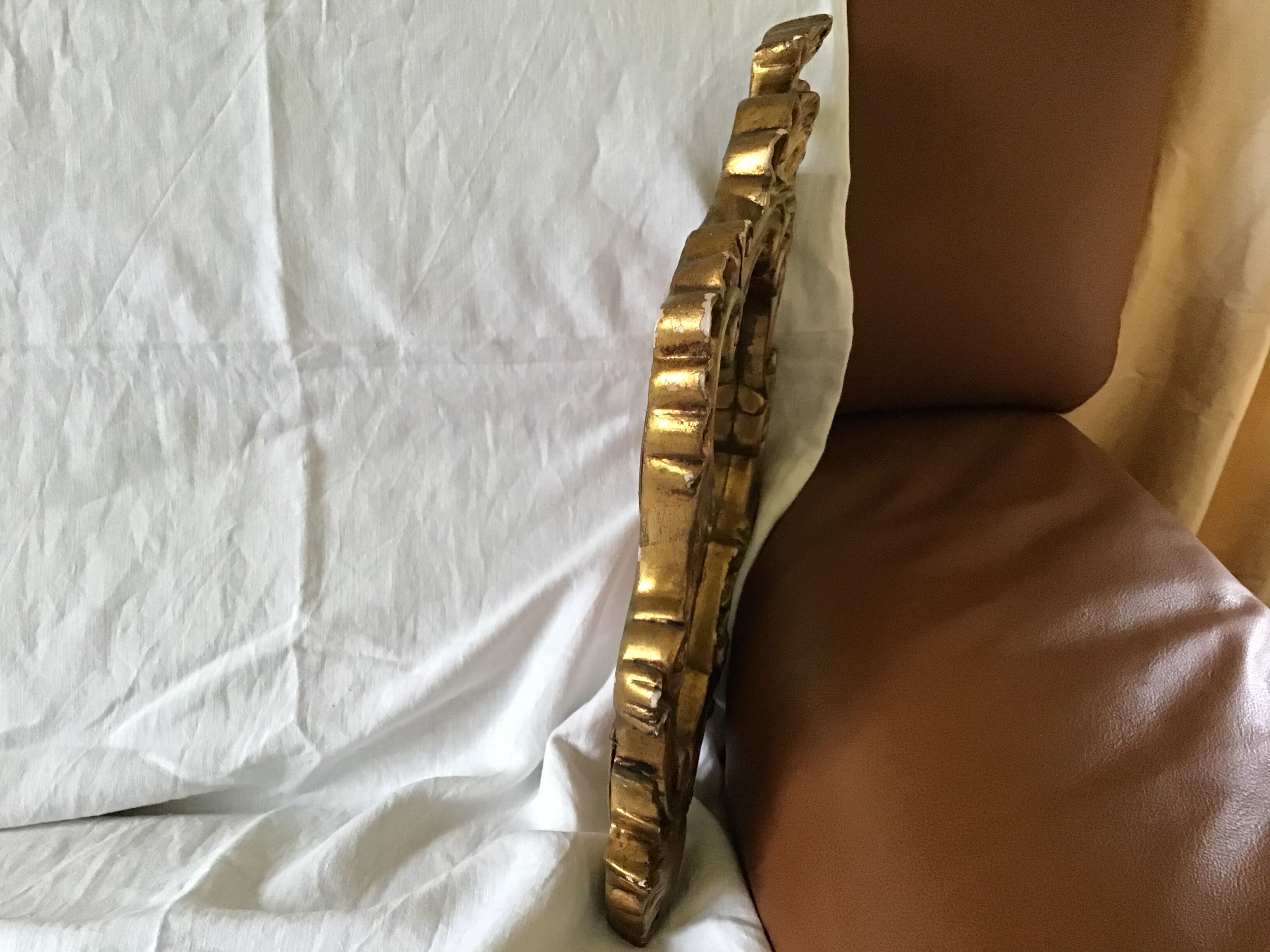 Old Italian mirror rockery style