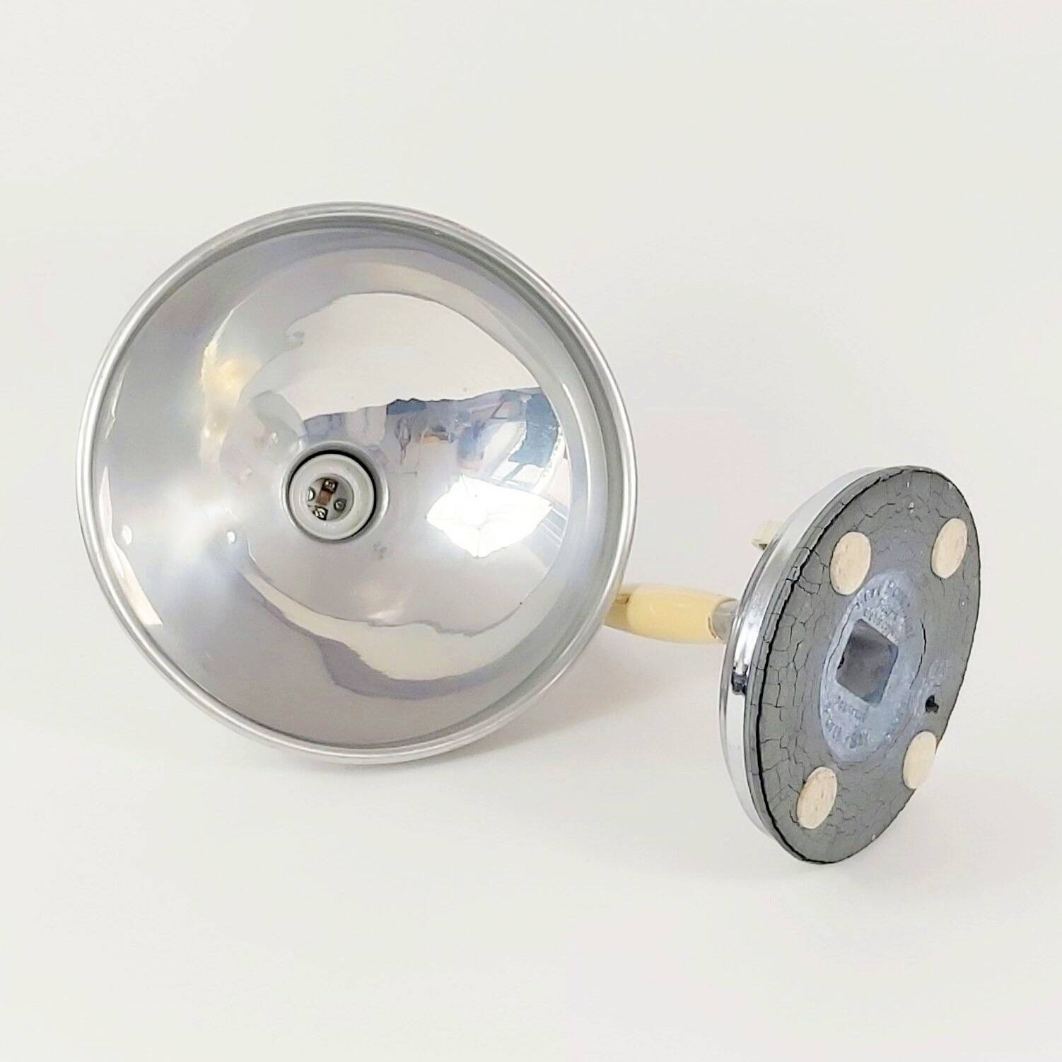 Mid Century Industrial Table Lamp By Kurt Rosenthal, Germany, 1950s