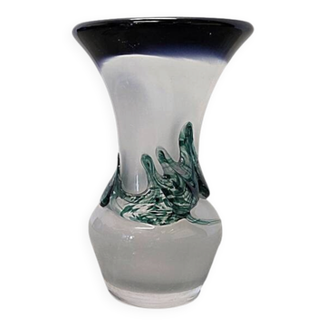 Val St. Lambert Studio Cristal Vase, from the 1990s