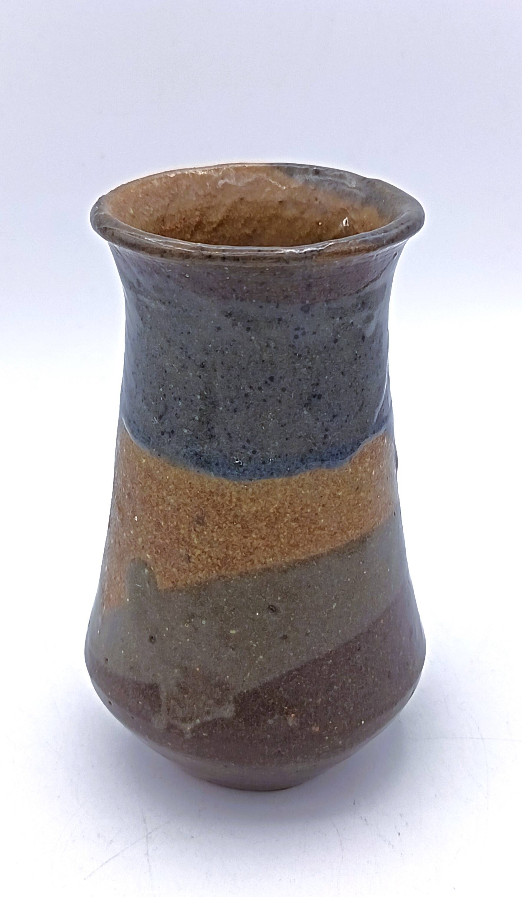Stoneware vase signed Eugène Lion - school of Jean Carriès.