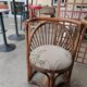 Salon de jardin rotin vintage