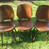 3 bistro chairs