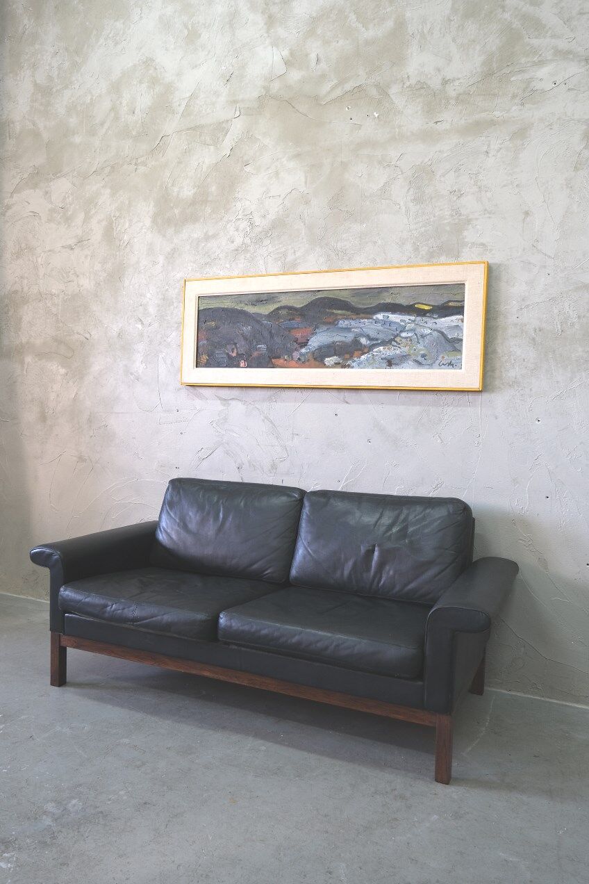 Gerhard Lundberg (1905-1980), Swedish Modern Painting, 1972, Oil on Panel, Framed