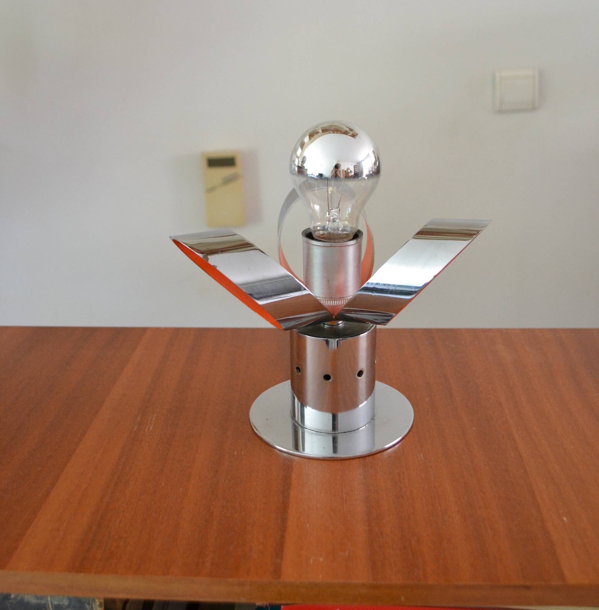 Raak flower lamp chrome 1970s